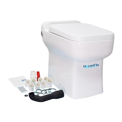 Rimless Close Coupled Toilet